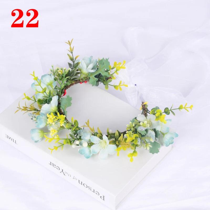 Elegant Floral Crown Headband for Weddings & Events 22 by HitMyNeed