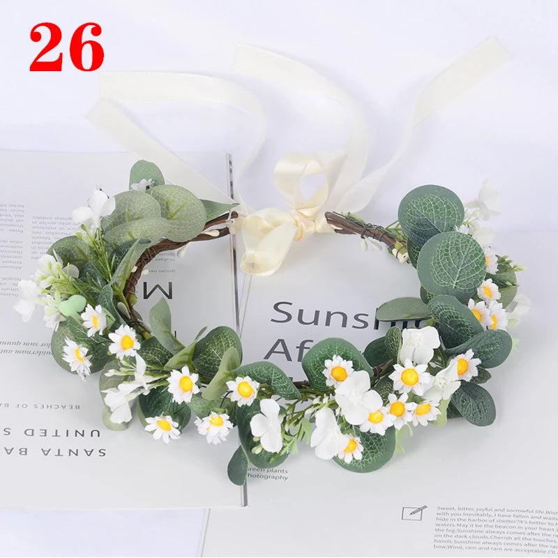 Elegant Floral Crown Headband for Weddings & Events 26 by HitMyNeed