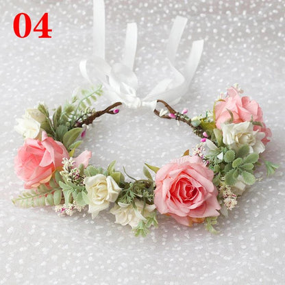 Elegant Floral Crown Headband for Weddings & Events 4 by HitMyNeed