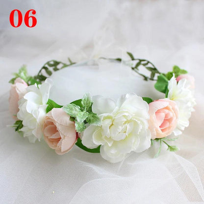 Elegant Floral Crown Headband for Weddings & Events 6 by HitMyNeed