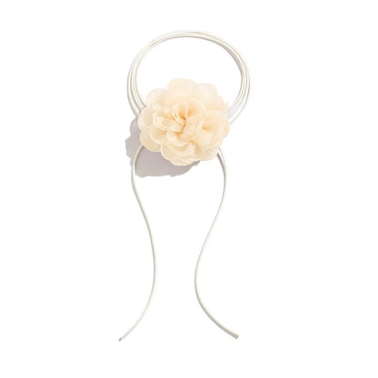 Elegant Oversized Rose Mesh Choker Necklace by HitMyNeed