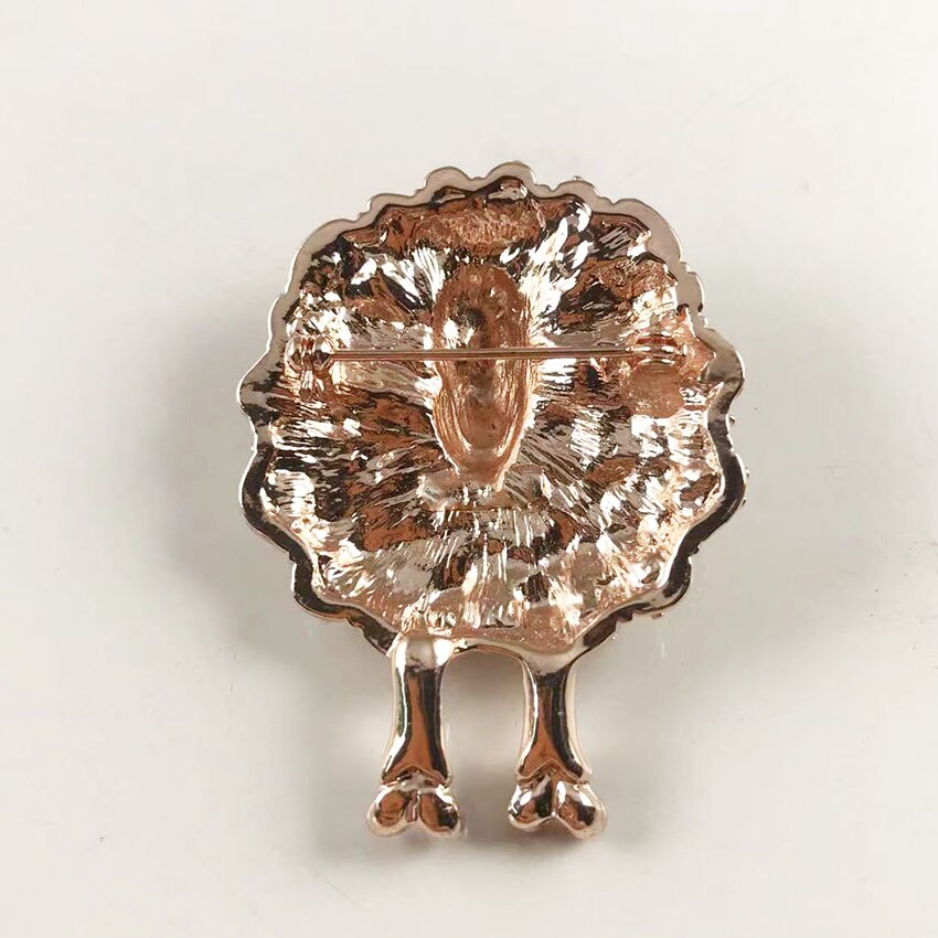 Elegant Sheep Brooch with Pearl Detailing by HitMyNeed