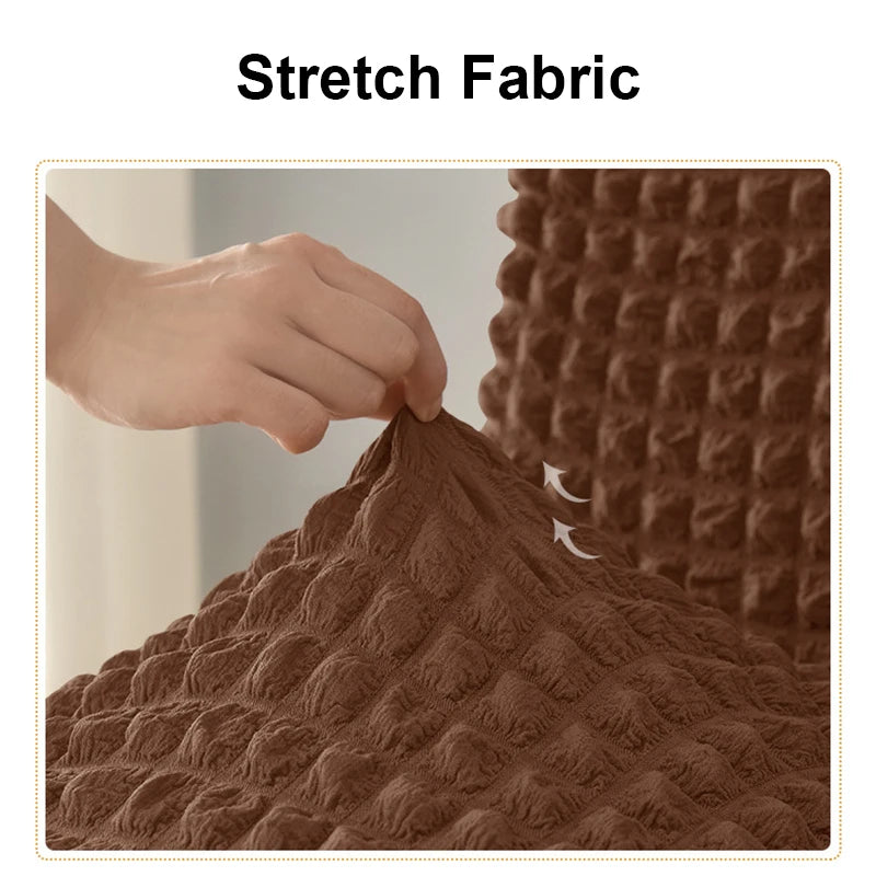 Elegant Skirted Chair Cover with Elastic Fit by HitMyNeed