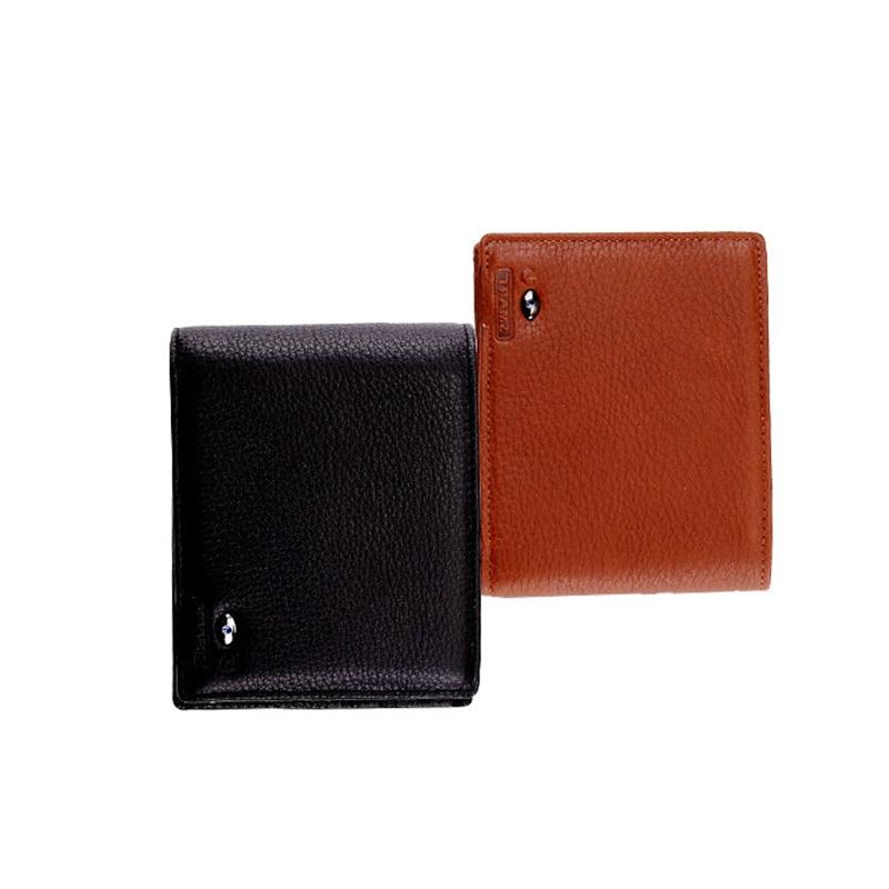 Elegant Smart Leather Wallet with GPS & Power Bank by HitMyNeed
