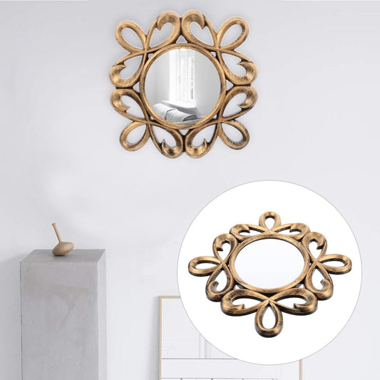 Elegant Vintage Wall Mirror Set of 3, 25.6 cm by HitMyNeed