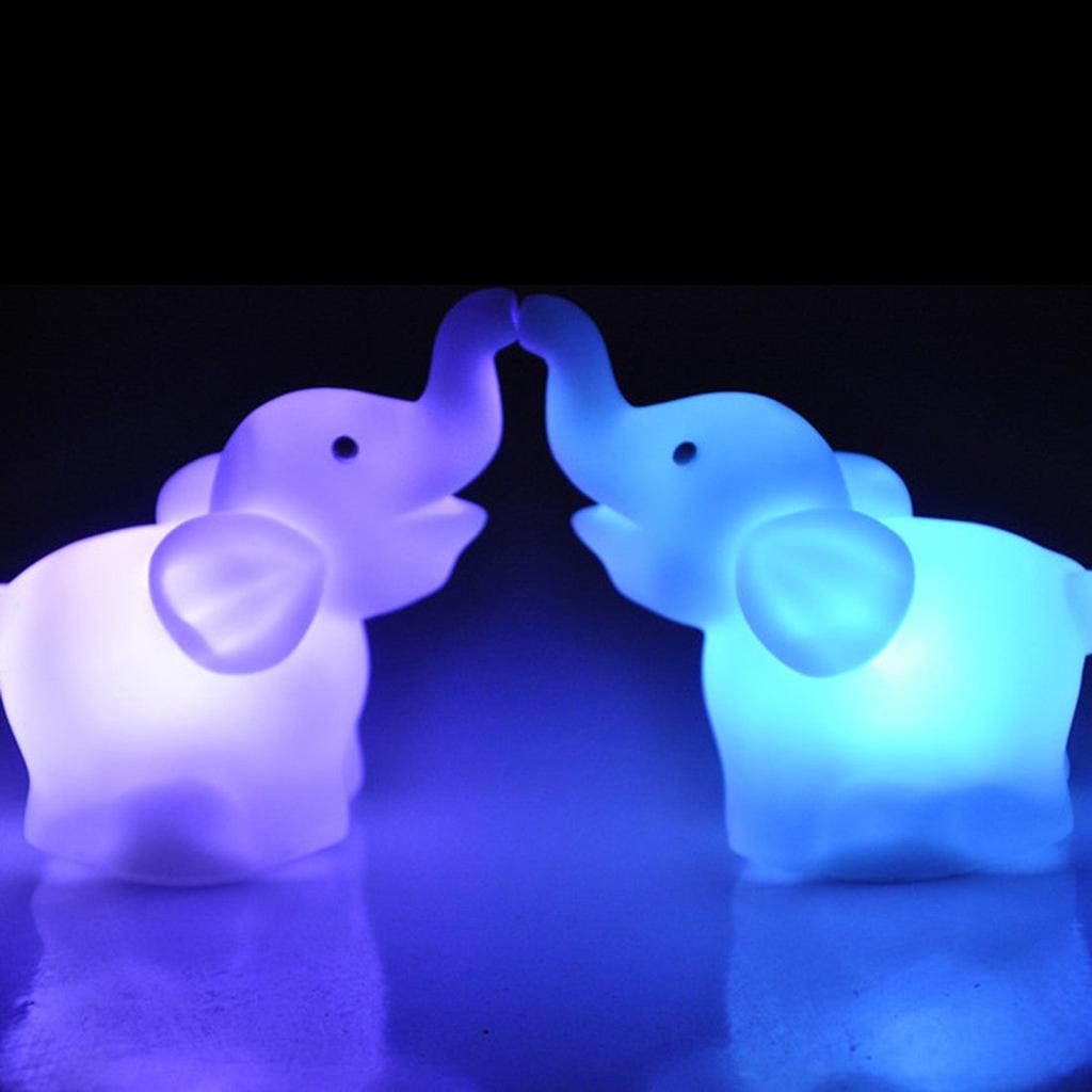 Elephant Color Changing LED Night Light Lamp by HitMyNeed