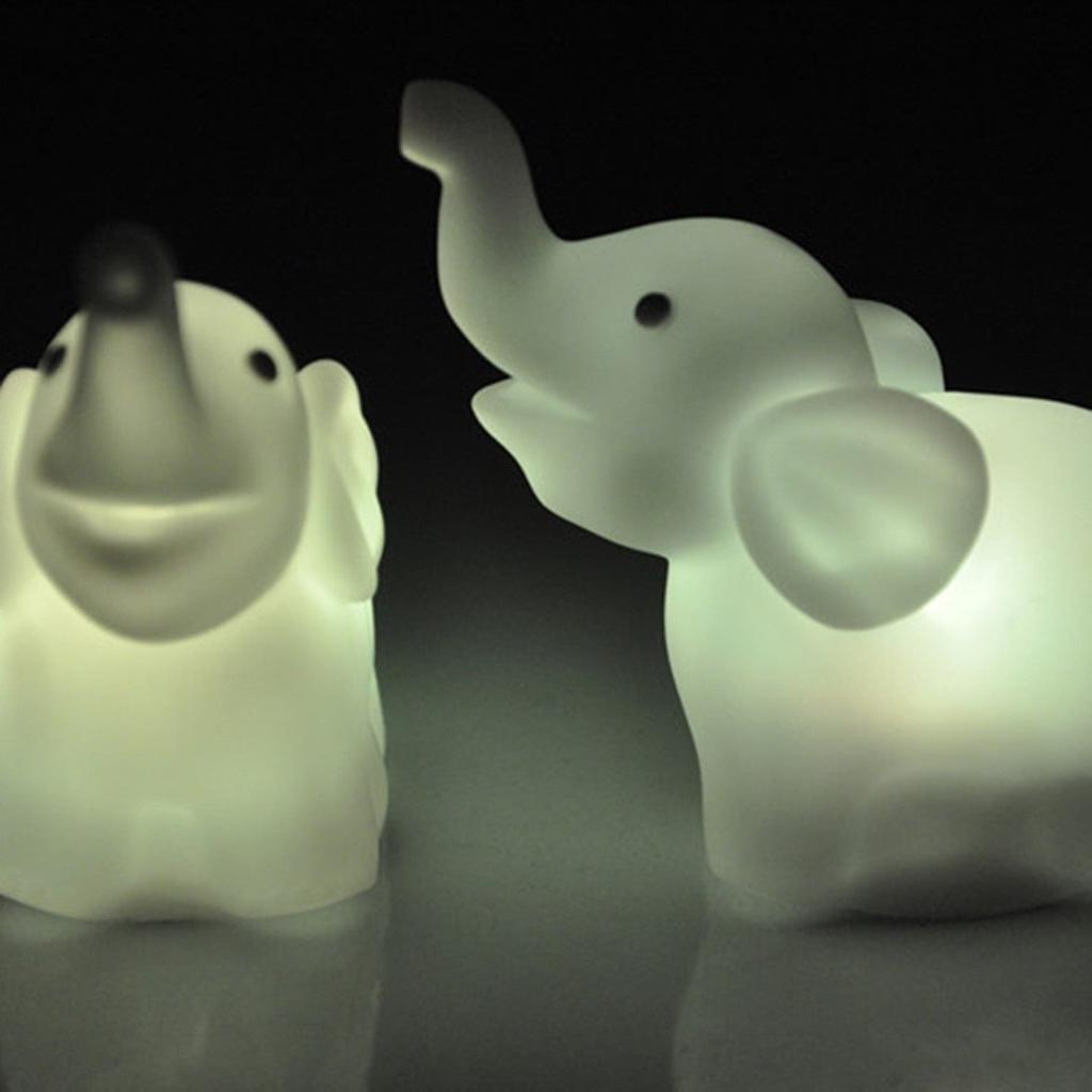 Elephant Color Changing LED Night Light Lamp by HitMyNeed