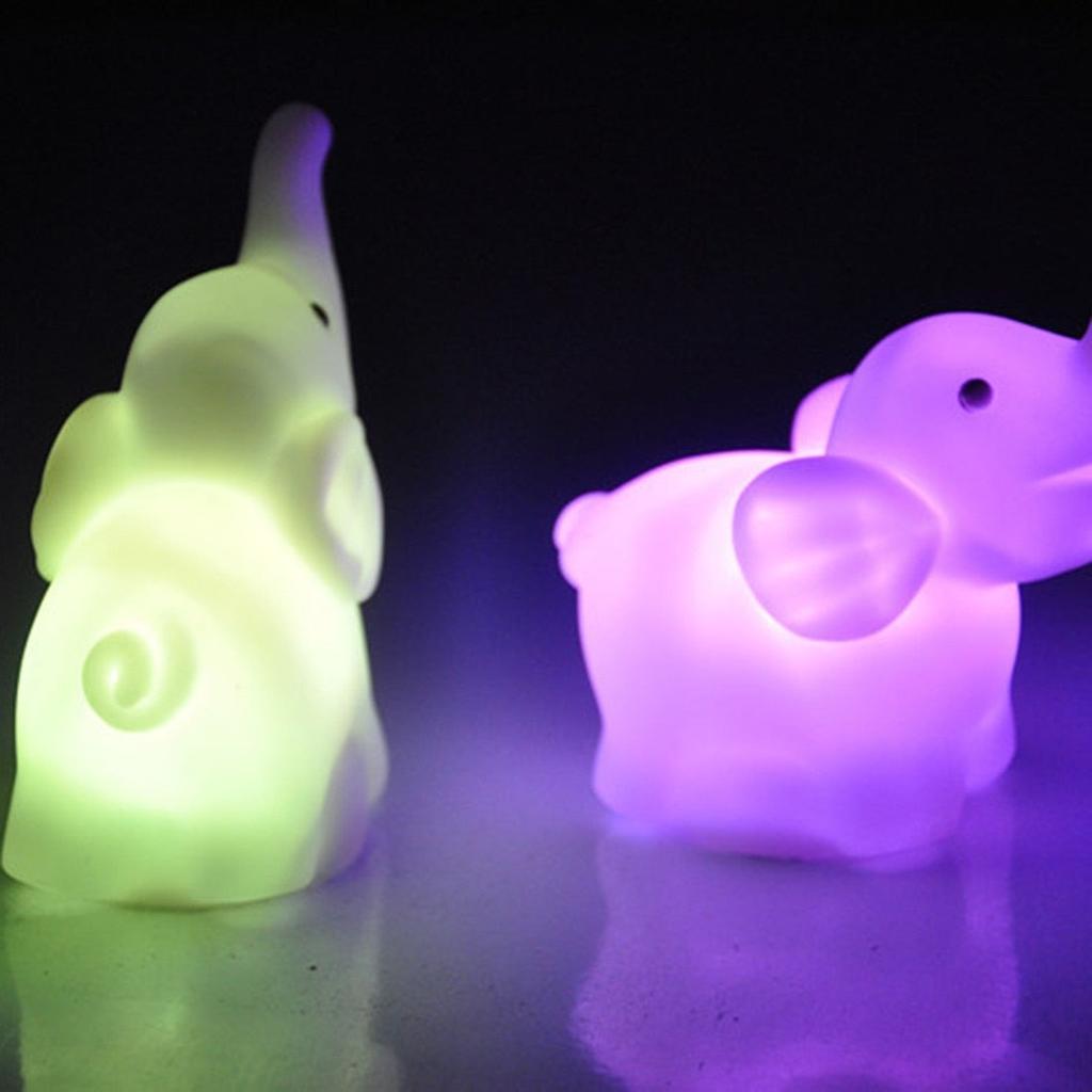 Elephant Color Changing LED Night Light Lamp by HitMyNeed