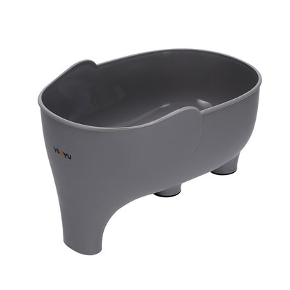 Elephant Drain Basket Multi-Purpose Kitchen Organizer gray by HitMyNeed