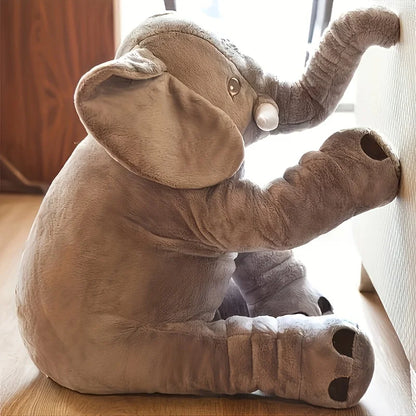 Elephant Plush Dog Chew Toy for Teeth & Play by HitMyNeed