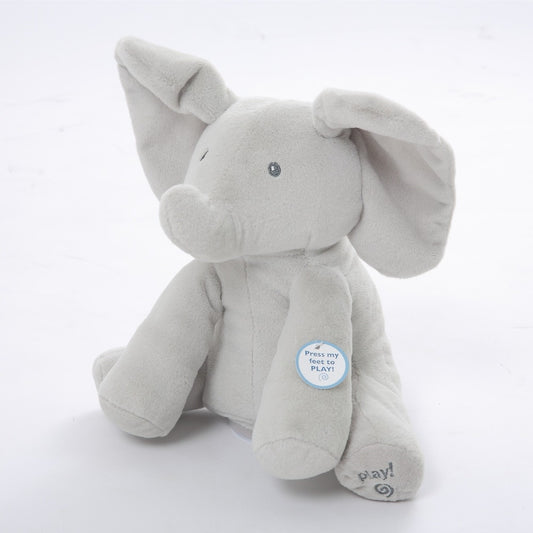 Elephant Singing Plush Toy with Moving Ears by HitMyNeed