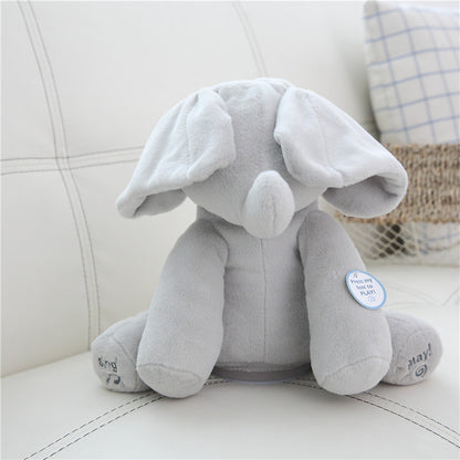 Elephant Singing Plush Toy with Moving Ears by HitMyNeed