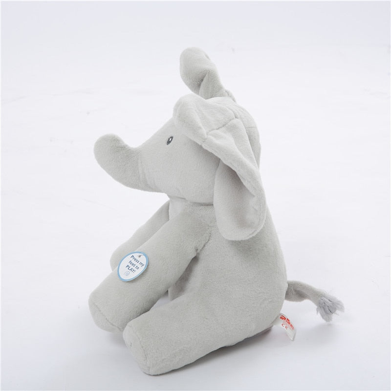 Elephant Singing Plush Toy with Moving Ears by HitMyNeed