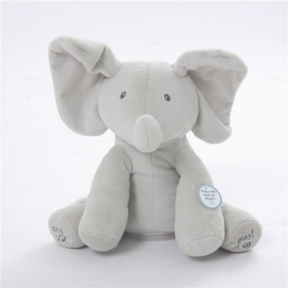 Elephant Singing Plush Toy with Moving Ears by HitMyNeed