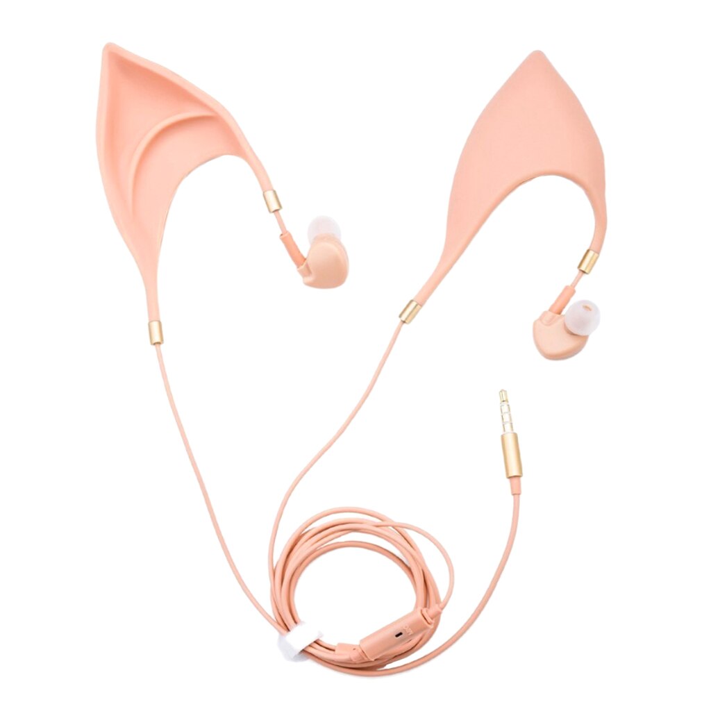 Elf Ear In-Ear Earbuds with Mic and 3.5mm Jack by HitMyNeed