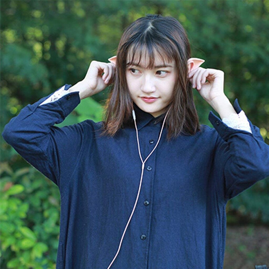 Elf Ear In-Ear Earbuds with Mic and 3.5mm Jack by HitMyNeed