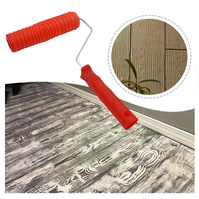 Embossed Wood Grain Effect Paint Roller by HitMyNeed