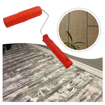 Embossed Wood Grain Effect Paint Roller by HitMyNeed