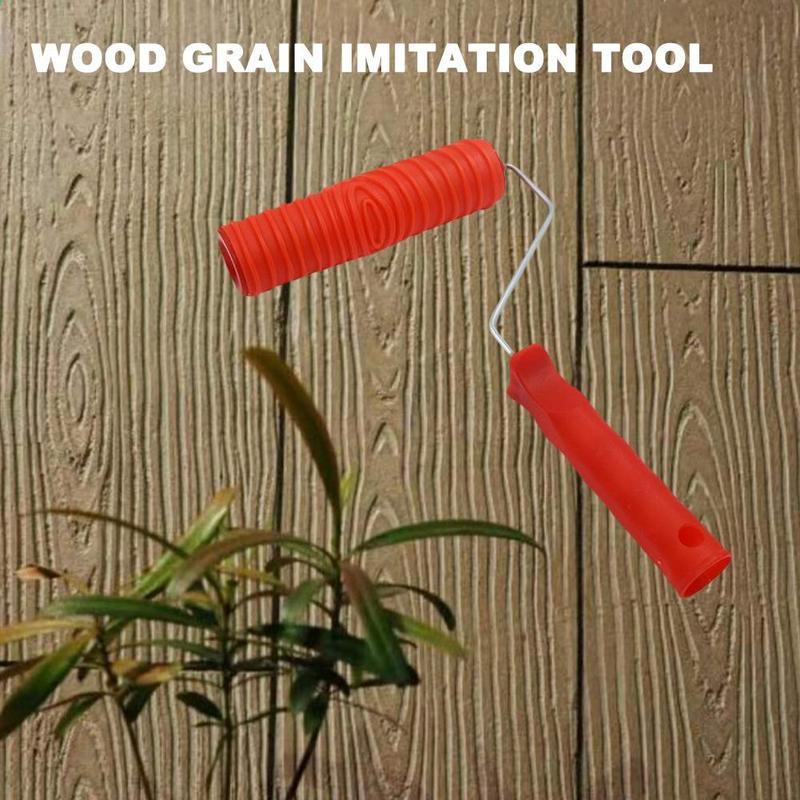 Embossed Wood Grain Effect Paint Roller by HitMyNeed
