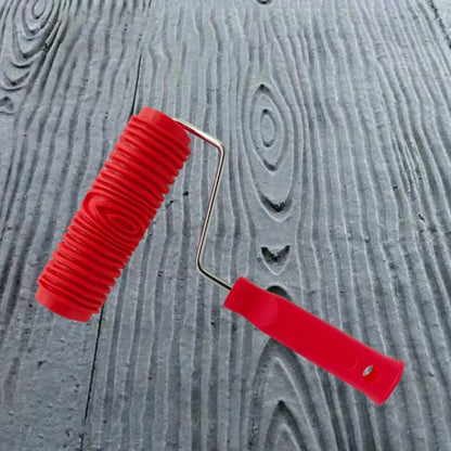 Embossed Wood Grain Effect Paint Roller by HitMyNeed
