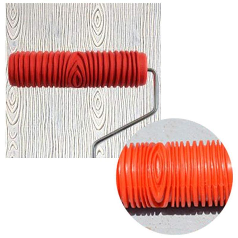 Embossed Wood Grain Effect Paint Roller by HitMyNeed