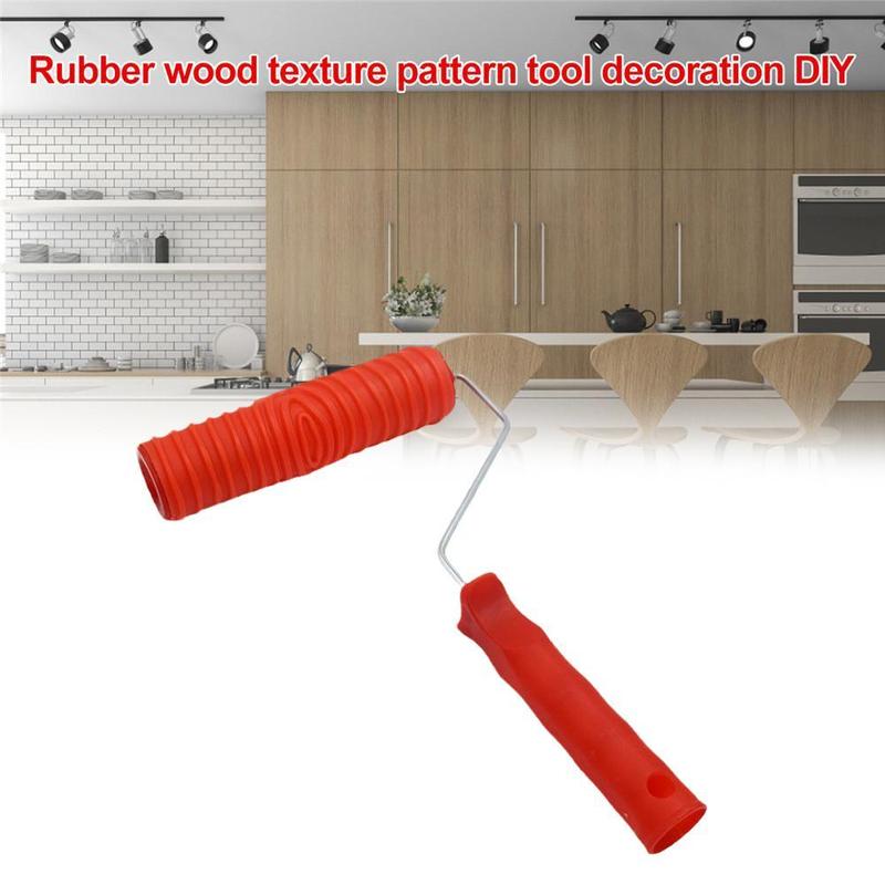 Embossed Wood Grain Effect Paint Roller by HitMyNeed