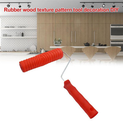 Embossed Wood Grain Effect Paint Roller by HitMyNeed