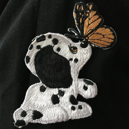 Embroidered Dog Iron On Patch for Clothing & Bags by HitMyNeed