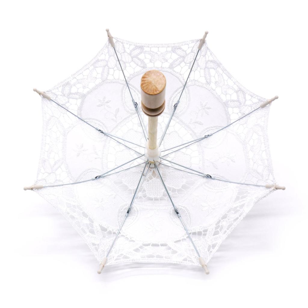 Embroidered Mini Lace Umbrella Parasol by HitMyNeed
