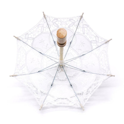 Embroidered Mini Lace Umbrella Parasol by HitMyNeed