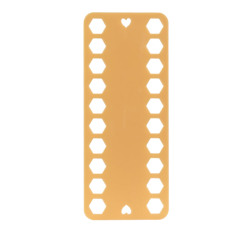 Embroidery Thread Organizer Board with Multiple Slots beige by HitMyNeed