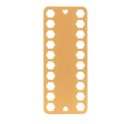 Embroidery Thread Organizer Board with Multiple Slots beige by HitMyNeed