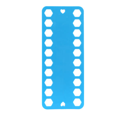 Embroidery Thread Organizer Board with Multiple Slots blue by HitMyNeed
