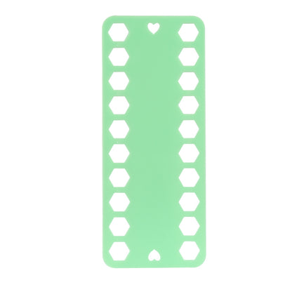 Embroidery Thread Organizer Board with Multiple Slots green by HitMyNeed