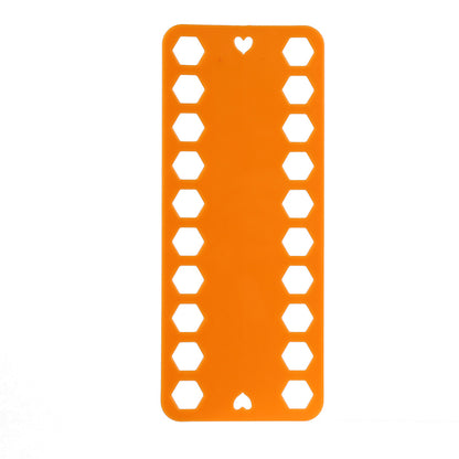 Embroidery Thread Organizer Board with Multiple Slots orange by HitMyNeed