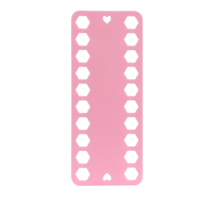 Embroidery Thread Organizer Board with Multiple Slots pink by HitMyNeed