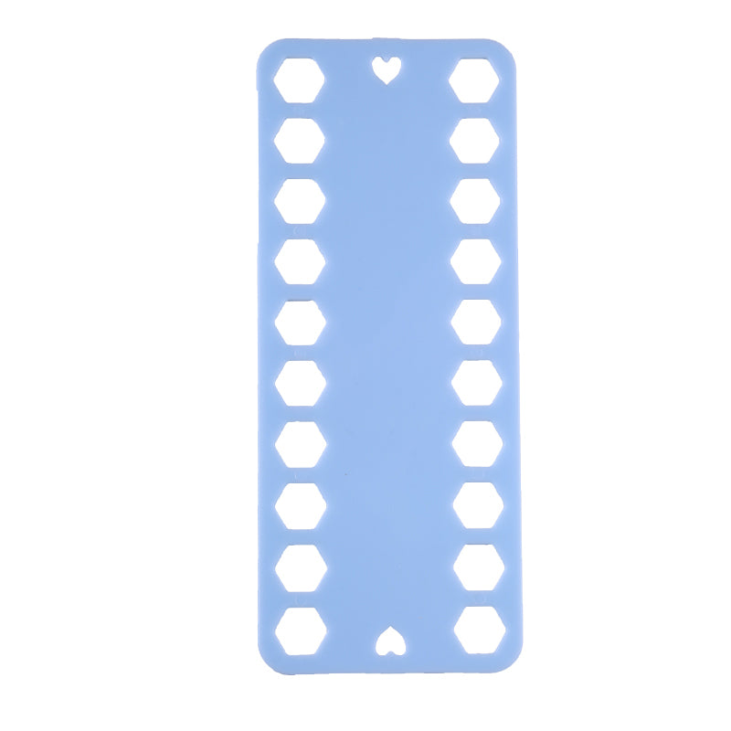 Embroidery Thread Organizer Board with Multiple Slots sky-blue by HitMyNeed
