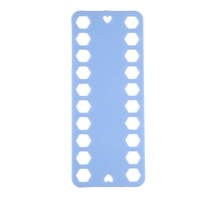 Embroidery Thread Organizer Board with Multiple Slots sky-blue by HitMyNeed
