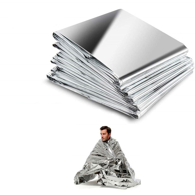 Emergency Camping Thermal Blankets (3 Pack) by HitMyNeed