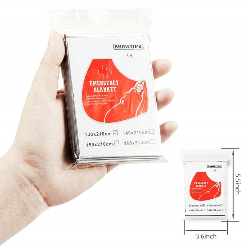 Emergency Camping Thermal Blankets (3 Pack) by HitMyNeed