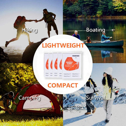 Emergency Camping Thermal Blankets (3 Pack) by HitMyNeed