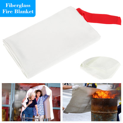 Emergency Fire Blanket for Home and Travel by HitMyNeed
