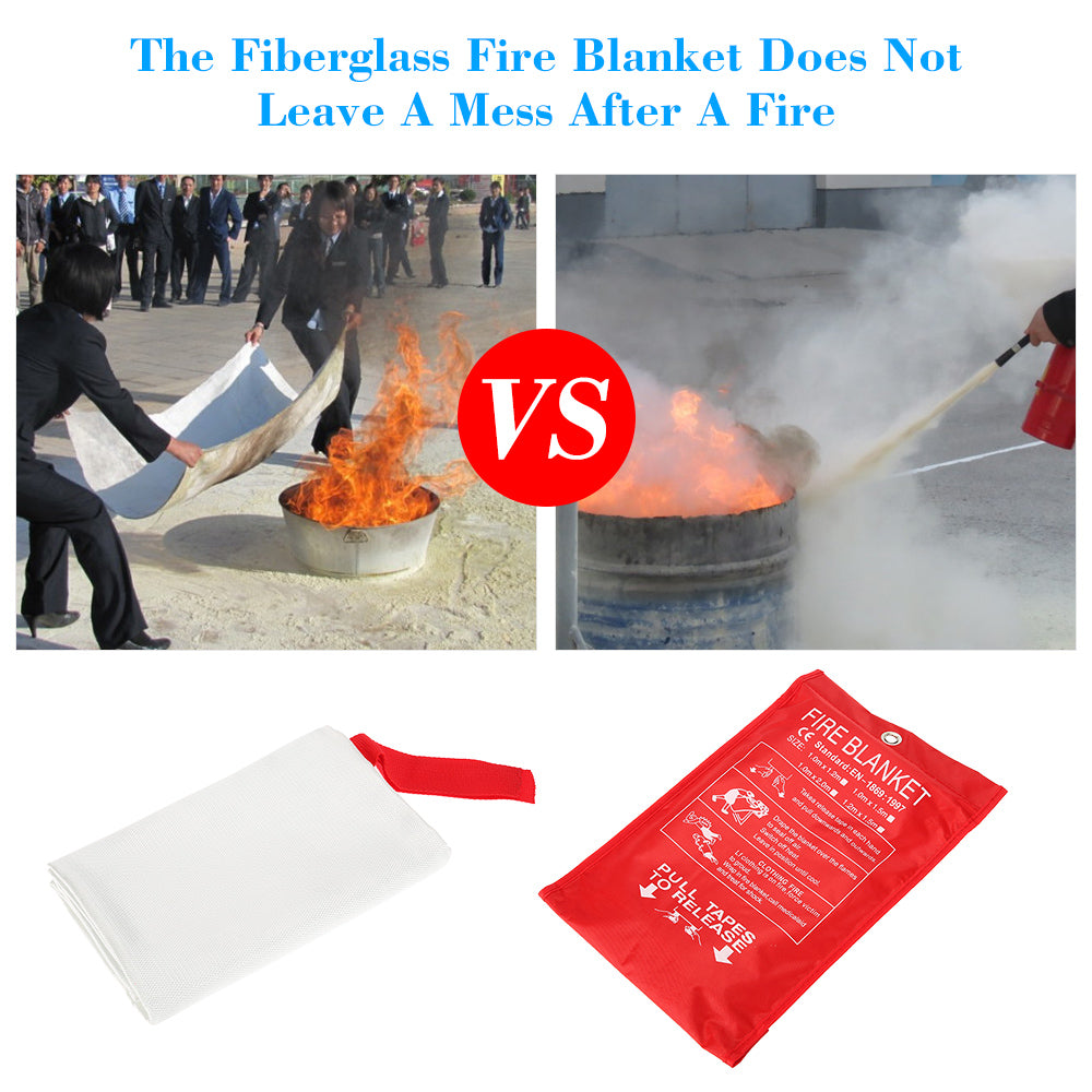 Emergency Fire Blanket for Home and Travel by HitMyNeed