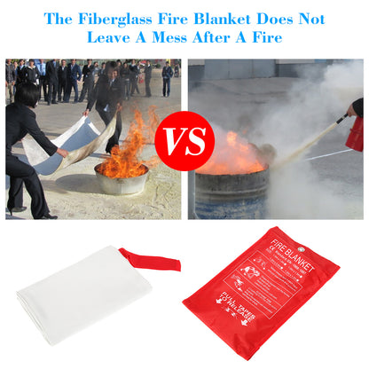 Emergency Fire Blanket for Home and Travel by HitMyNeed