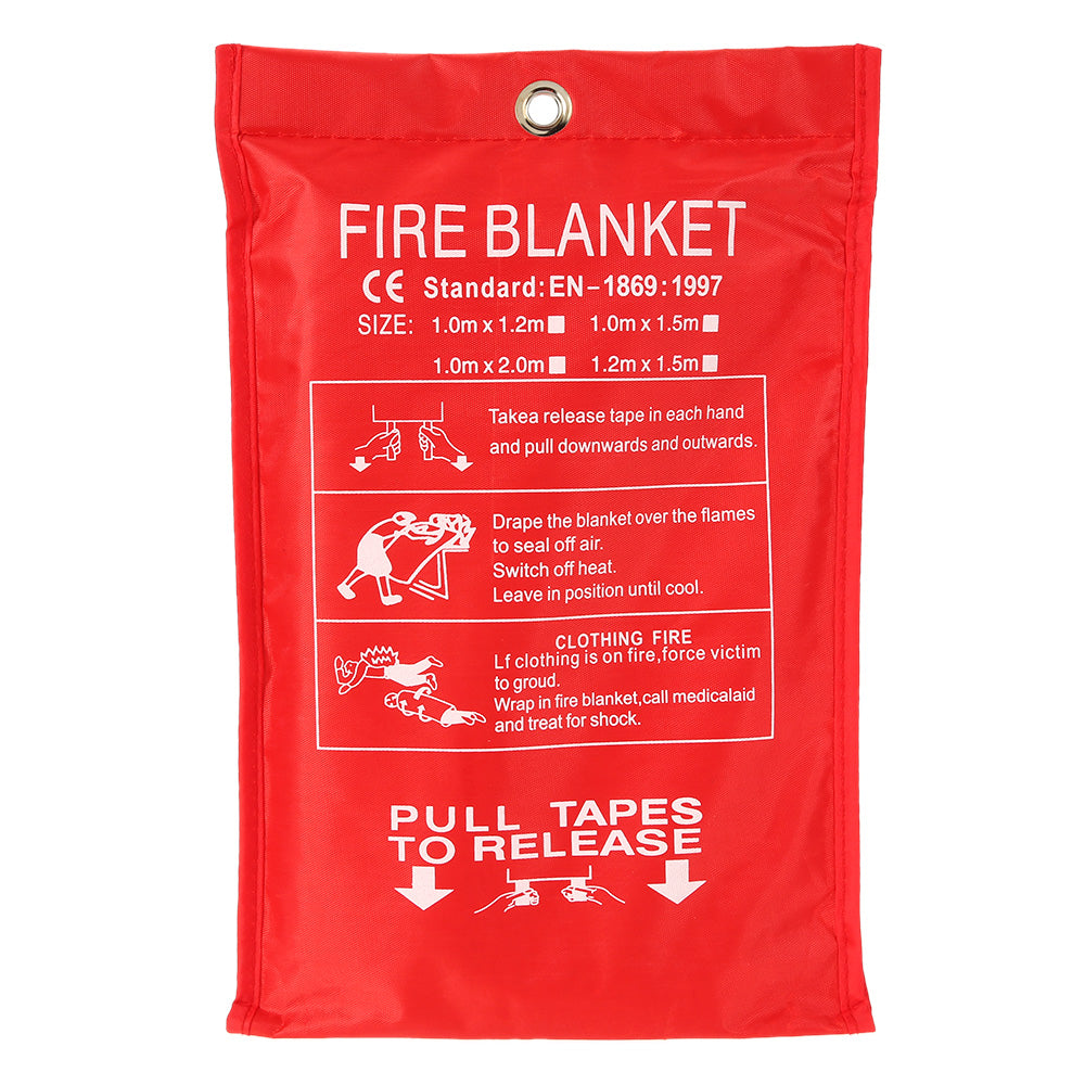 Emergency Fire Blanket for Home and Travel by HitMyNeed