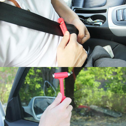 Emergency Glass Hammer with Seatbelt Cutter by HitMyNeed