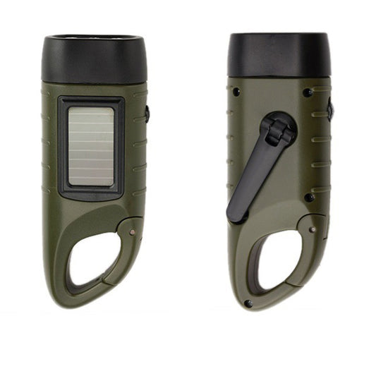 Emergency Hand Crank Solar Flashlight Torch by HitMyNeed