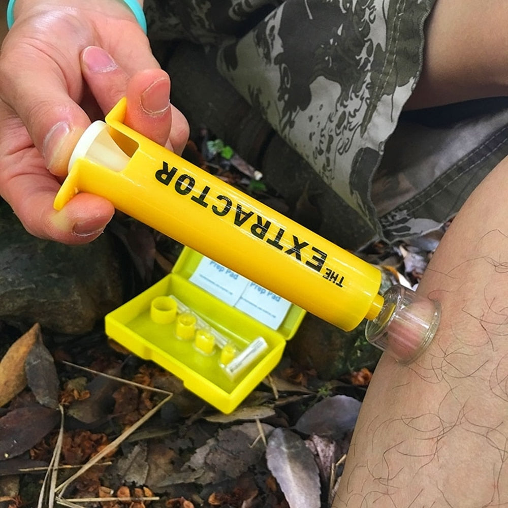 Emergency Snake Venom Extractor First Aid Kit by HitMyNeed