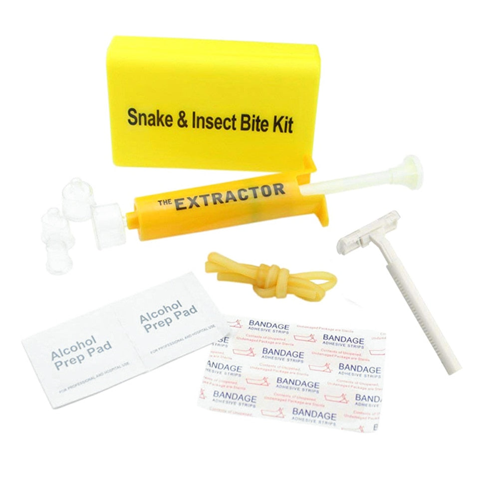 Emergency Snake Venom Extractor First Aid Kit by HitMyNeed