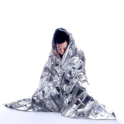 Emergency Thermal Survival Blanket 210 x 130 cm by HitMyNeed